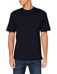 Urban Classics Men's Tall Tee Oversized Short Sleeves T-Shirt with Dropped Shoulders, 100% Jersey Cotton, Navy, 3XL