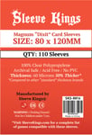 Card Sleeves Magnum "Dixit" Clear 80x120mm (110) (Sleeve Kings)