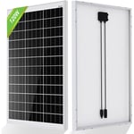Eco-worthy - Panneau solaire mono 120W 12V Solarpanel Charge de la batterie de classe pour Caravan Boat Home hors reseau