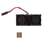 #N/A 1 Unit Raspberry Pi Dual Sink Fan Cooling Module