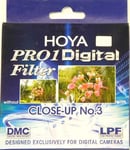 Genuine UK Stock Hoya Pro1 DMC Digital 62mm 62 mm Close Up +3 (Macro) Lens