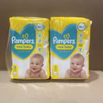 2 x Pampers Premium Protection Baby Pack Size 3, 6-10kg - 42 Nappies - New Other