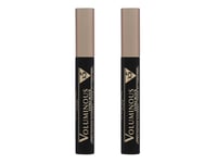 L'Oréal Paris Voluminous Mascara Vol x5 2-pk Carbon Black