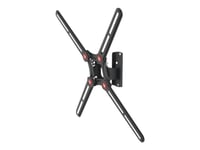 Barkan Bm320 - Monteringssats (Väggfäste) - Lutning Och Vridning - För Lcd-Display/Krökt Lcd-Display - Svart - Skärmstorlek: 13"-65"