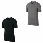Nike Transcend Dri-fit Training T-shirt Mens Top Tee Shirt Fitness Black Small