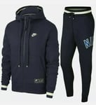 Nike Air Mens Full Tracksuit Set Fleece Hoodie Tracksuit Bottoms Size Small