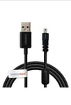 USB DATA CABLE LEAD FOR Digital Camera Panasonic�Lumix DMC-FP5 PHOTO TO PC/MAC