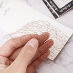 3d Mesh Nail Sticker Gold Silver Net Line Tape On Nails Holo F