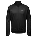 GORE WEAR Men's Thermal Cycling Jacket, C3, GORE-TEX INFINIUM, Black, L