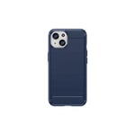 Carbon Case Skal iPhone 15 - Mörkblå