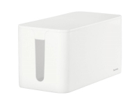 Hama kabelbox mini, för uttagslist, 23,5 x 11,5 x 12, vit (00221010)