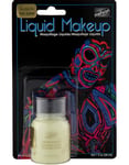 Liquid Makeup for Face, Body & Hair - 30 ml Mehron Glow-In-The-Dark Smink - LYSER I MÖRKRET