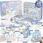 2024 Jul Adventskalender Nedräkning Kuromi Min Melodi Cinnamoroll Sanrio Leksak Tillbehör Barn Flickor Kalender Gåva Cinnamoroll (Cinnamoroll)