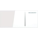 Geberit Plaque de commande Sigma 70 (pièce de rechange, couleur verre blanc, pour 2 quantités) 242813SI1