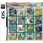 208 Games in 1 NDS Game Pack Card Super Combo Cartridge for Nintendo DS 2DS 3DS New3DS XL