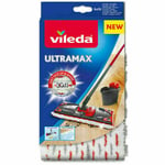 Vileda Ultramax 1-2 Spray Replacement Microfibre Pads Mop Head Refill
