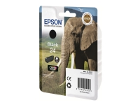Epson 24 - 5.1 ml - svart - original - blister - blekkpatron - for Expression Photo XP-55, 750, 760, 850, 860, 950, 960 Expression Premium XP-750, 850