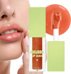 Hydrating Lip Glow Oil,Hydrating Lip Gloss Tinted - 4ML Plumping Lip Gloss, Long