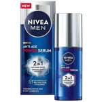 Nivea Men Anti-Age 2 In 1 Power Serum - Luminous 630 + Hyaluron - 30ml New