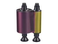 Evolis Color Ribbon - Farge (cyan, magenta, gul, svart) - skriverbånd (farge) - for Evolis Dualys, Dualys Basic, Dualys Mag ISO, Primacy 2