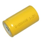 Genopladelige Ni-Cd Batteri D / LR20 / Mono 5000mAh