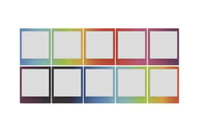 Fujifilm Instax Square Rainbow farvefilm til umiddelbar billedfremstilling (instant film) - 10