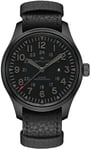 Hamilton H69809730 Khaki Field Svart/Läder Ø50 mm