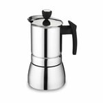 Grunwerg Caf? Ole Stainless Steel Espresso Coffee Maker 160ml Silver
