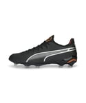Puma Unisex KING ULTIMATE FG/AG Football Boots - Black - Size UK 4