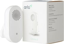 Arlo Certified Accessory, Arlo Chime 2, Audible Alerts, Built-In Siren, Melody