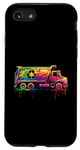 Coque pour iPhone SE (2020) / 7 / 8 Camion poubelle de recyclage Pop Art
