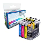Refresh Cartridges Full Set Value Pack LC121/LC123 Ink Compatible With Brother
