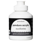 Panduro Acrylic medium gesso, 500 ml täckande vit grundfärg