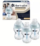 Tommee Tippee Advanced Anti-Colic Closer to Nature Bottles - 3 Bottles
