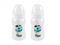 3 x Tommee Tippee Explora Baby Bottles BPA Free 0m+ 260ml Anti Colic