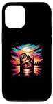 Coque pour iPhone 14 Whisky Sunset - Vintage Bourbon Scotch Whisky On Ice Lover