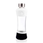 EQUA vattenflaska glas 550ml Squeeze Active White