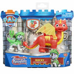 New PAW Patrol Rescue Knights Hero Pup Rocky & Dragon Flame Set