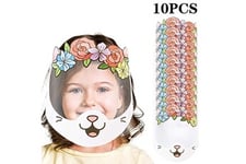 AUCUNE Accessoires de ménage Masque protection bouclier facial pour enfants anti-fumée éclaboussures d'huile cuisine - multicolore