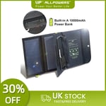 ALLPOWERS 5V21W Built-in 10000mAh Battery Portable Solar Charger For Phone