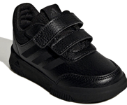 New Boys Adidas Unisex Baby Tensaur Hook & Loop Sneaker Black Size UK 4 K