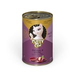 Kitty Cat Adult Pate 6 x 400 g - Fasan & anka