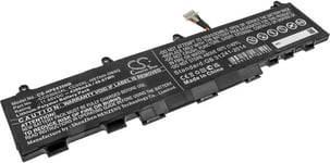 Kompatibelt med HP ZBook Firefly 14 G7 24M71PA, 11.55V, 4300 mAh