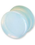 Genomskinlig Opalite Sten - Organisk Piercing Plugg