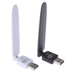 Rtl760 150m Wireless Network Card Wifi Signal Receiver Computer White One Size