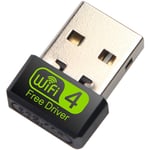 Adaptateur USB WiFi Bluetooth, 150Mbps Clé WiFi Dongle Double Bande 2.4/5.8 GHz Bluetooth 4.2 sans Fil Adaptateur Réseau Carte WiFi pour Portable PC