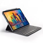 ZAGG Pro Keys Keyboard & Case Compatible with iPad Pro 12.9 in (3rd,4th,5th Gen), Includes Stylus, QWERTY, Backlight, (Black), (Nordic)