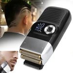 Electric Foil Rechargeable Bald Head Beard Trimmer LCD Mustache BGS