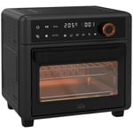 Air Fryer Oven 13L Mini Oven Countertop Convection Oven 1200W Black