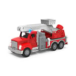 Driven by Battat WH1128Z Micro Camion de Pompiers – Camion Jouet avec Lumières et Sons – Camions de Sauvetage et Jouets pour Enfants à partir de 3 ans